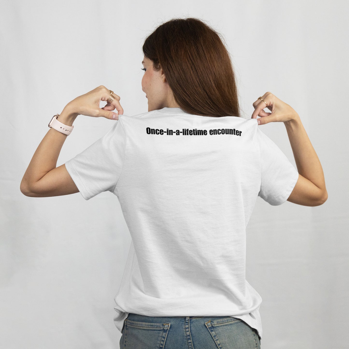 ”一期一会”Ichigo Ichie T-Shirt: "Once-in-a-lifetime encounter" Japanese Kanji Shirt - White Edition Unisex classic tee